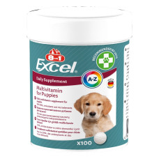 Вітаміни 8 в 1, №100 - Excel - Multi Vitamin Puppy (для цуценят) комплексна мультивітамінна добавка