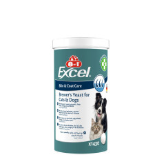 Вітаміни 8 в 1, №1430 Excel Brewers Yeast (пивні дріжджі для собак)