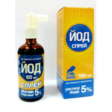 Йод-5% 100 мл - спрей  OLKAR