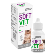 Лосьйон для гігєни очей котів/собак PROVET SoftVet 15 мл