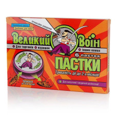 Від тарганів пастка ВЕЛИКИЙ ВОЇН 6 шт