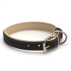 Шкіряний нашийник подвійний 1,8"SOFT"