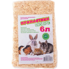 Тирса для гризунів деревна 05кг (6л) Пухнастики
