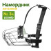 Намордник для собак металевий хромований №3+ (10см*30см*39/52см)