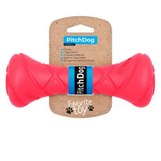 Ігрова гантель для апортировки PitchDog, довжина 19 см, діаметр 7 см рожевий