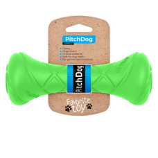 Ігрова гантель для апортировки PitchDog, довжина 19 см, діаметр 7 см салатовий