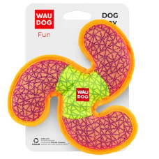 Іграшка для собак WAUDOG Fun, "Пропелер", Ш 21см, Д 21 см рожевий