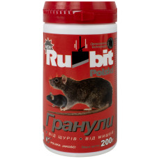 Засіб від гризунів Банка-гранули Rubit 330 г