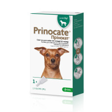 Краплі від блох та кліщів Prinocate для собак до 4 кг (04мл)