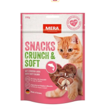Снеки для котів з лососем MERA SNACKS Crunch & Soft Lachs, 200 гр