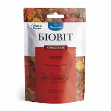 Корм для риб пластинчастий БІОВИТ- Колор 10 г