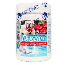 Вітаміни для зубів, кісток суглобів ВМД DOGMIX - 100 таблеток