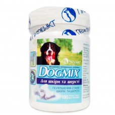 Вітаміни для шкіри і шерсті ВМД DOGMIX - 100 таблеток